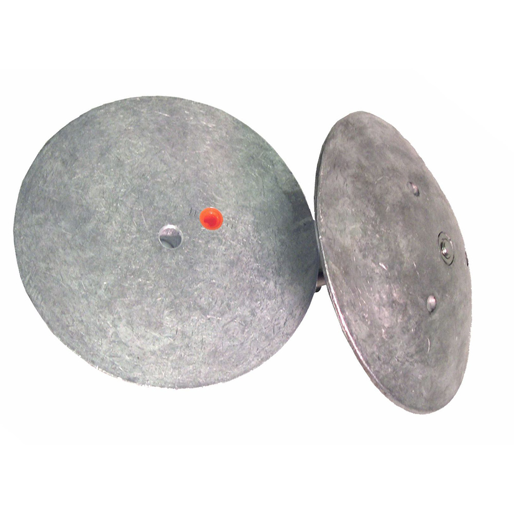 Performance Metals 6-1/2" Rudder/Trim Tab Anode - Aluminum - Image 2
