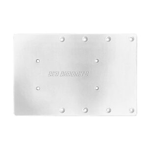 Alternative view of Sea Brackets 12" Straight Trolling Motor Plate f/Garmin Force® Kraken