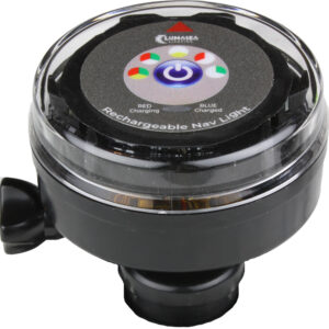 Alternative view of Lunasea Rechargeable Tri-Color Portable Navigation Light (No Mount) - Black