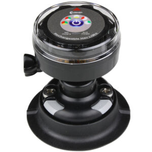 Alternative view of Lunasea Rechargeable Tri-Color Portable Navigation Light w/RailBlaza Quikport Mount - Black