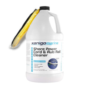 Alternative view of Xanigo Marine Shore Power Cord & Rub Rail Cleaner w/Glove - 1 Gallon