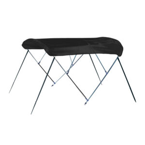 Alternative view of Carver 3 Bow 4669U Bimini Top with Boot - Black Acrylic