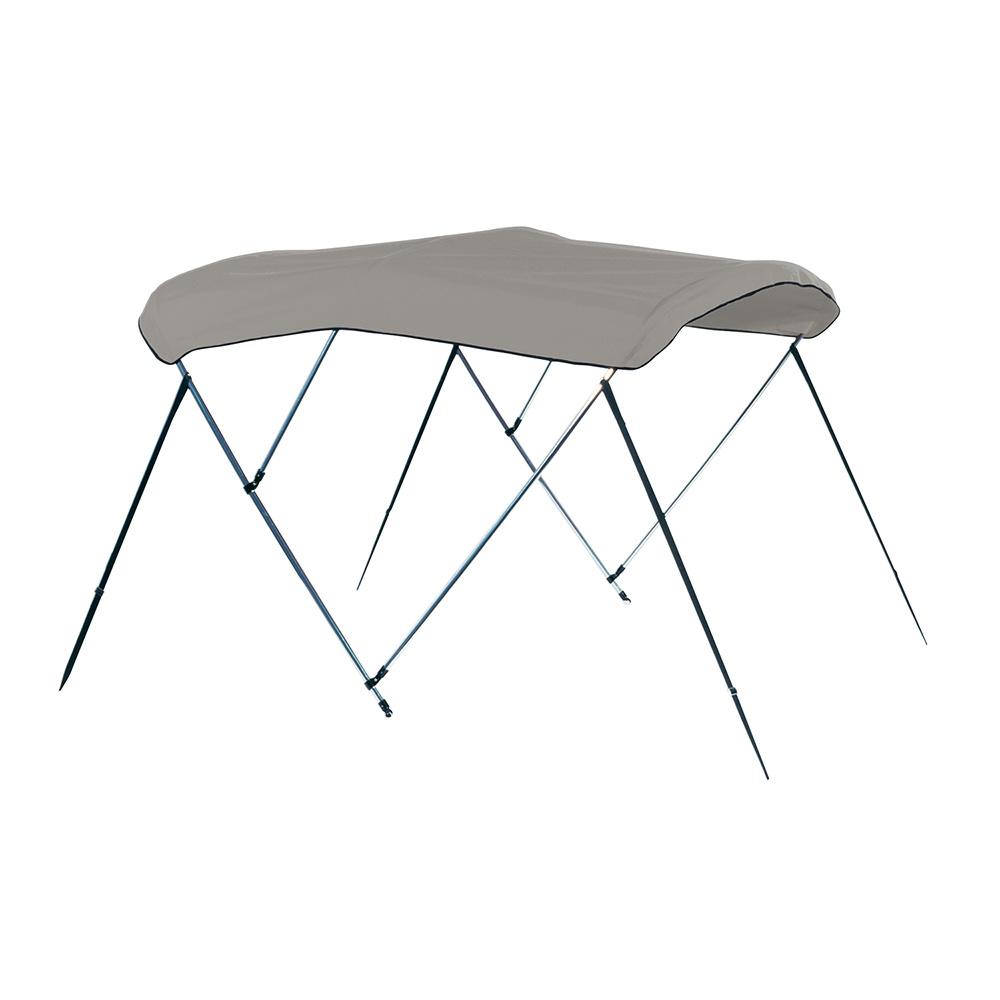 Carver 3 Bow 4675U Bimini Top with Boot - Cadet Grey Acrylic - Image 2
