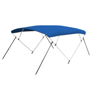 Alternative view of Carver 3 Bow 5481U Bimini Top with Boot - Pacific Blue Acrylic