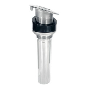 Alternative view of Tigress 9" 15-Degree Rod Holder - Screwless - Stainless Steel