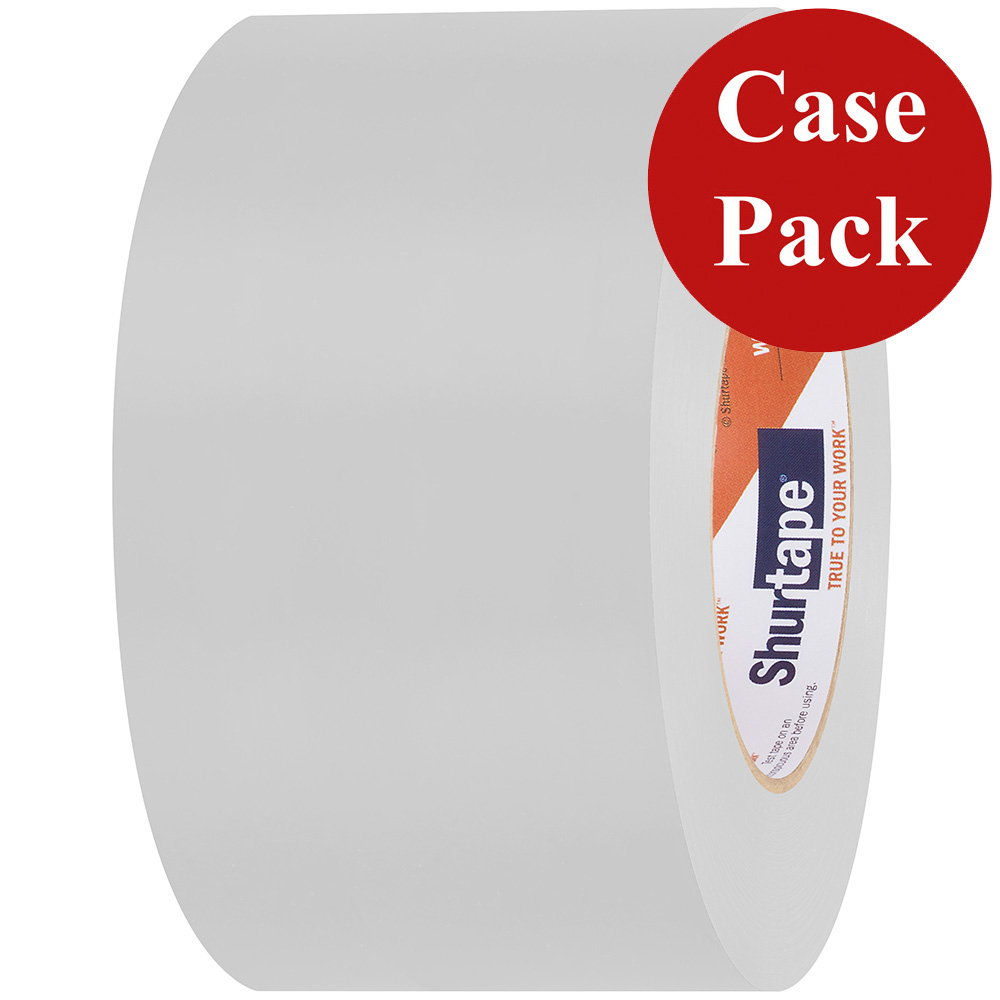 Shurtape UV-Resistant Marine Heat Shrink Tape - 72MM x 55M Roll - Straight Edge White *Case of 16 Rolls* - Image 2
