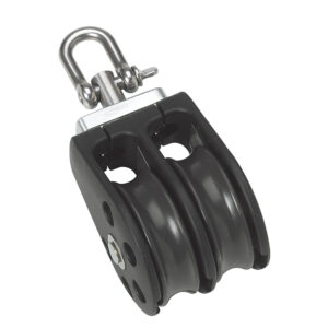 Alternative view of Barton Marine Size 3 45mm Plain Bearing Pulley Block Double w/Swivel