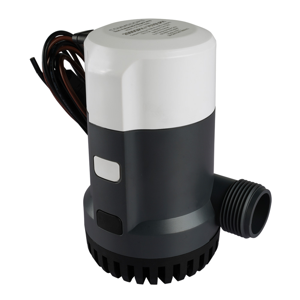 Commodore 2000 GPH Automatic AMP Sensor Bilge Pump - 12V - Image 3