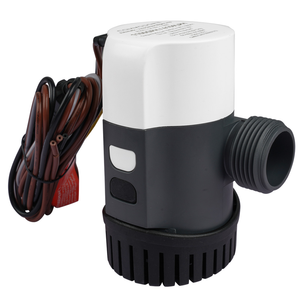 Commodore 2000 GPH Automatic AMP Sensor Bilge Pump - 24V - Image 3