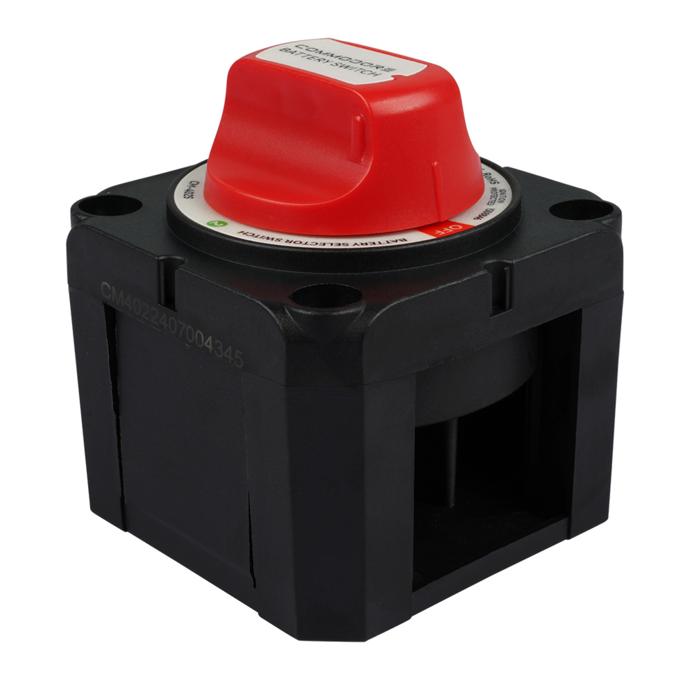 Commodore 4-Position Compact Dual Battery Selector Switch - Image 4