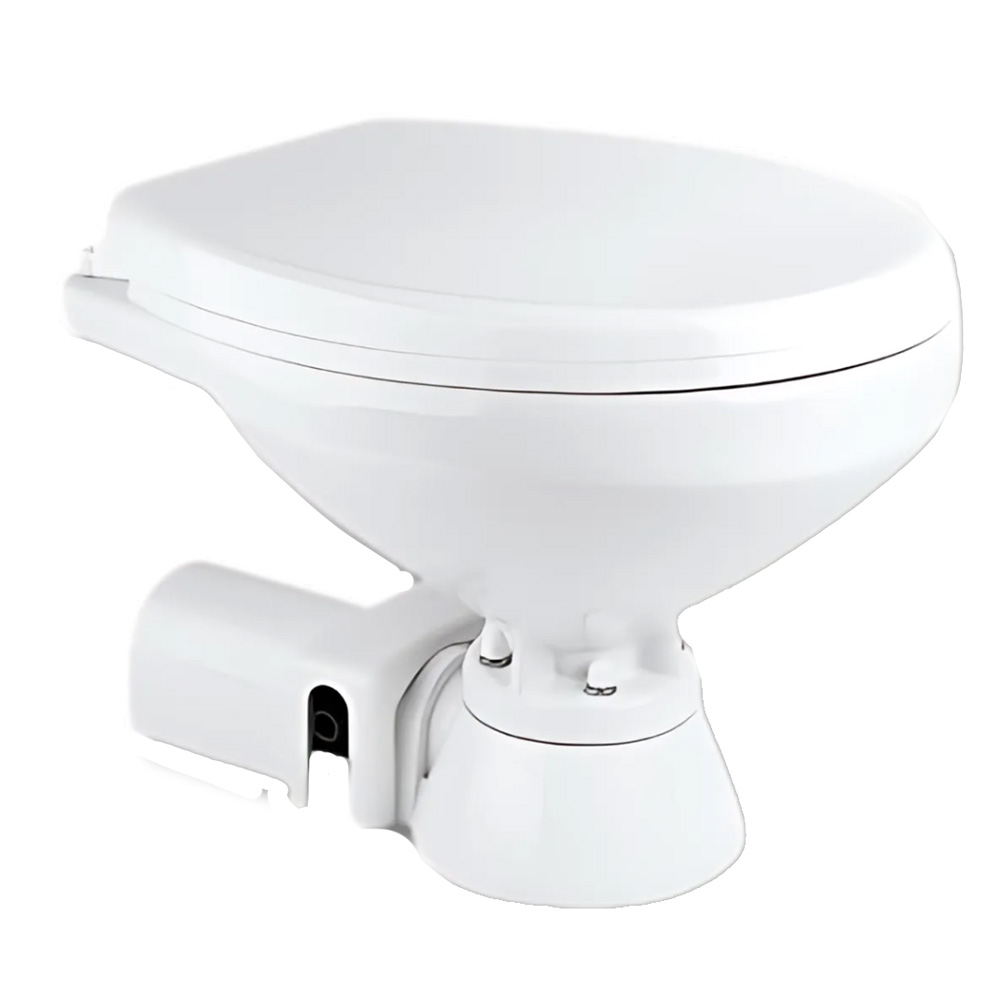 Commodore Electric Marine Toilet - Rear Macerator - Regular Size - Image 4