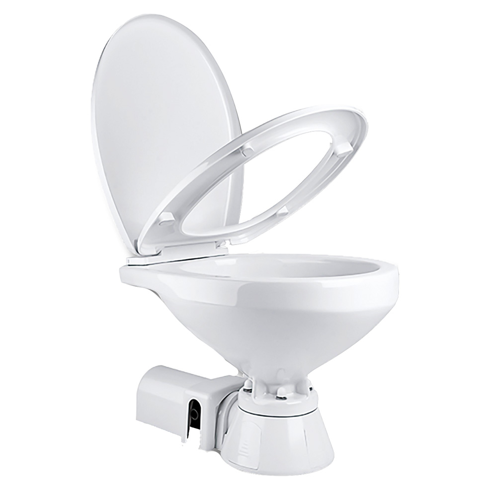 Commodore Electric Marine Toilet - Rear Macerator - Regular Size - Image 3