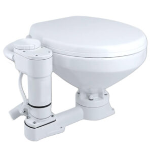 Alternative view of Commodore Electric Marine Toilet - Twist Flush - Regular Size