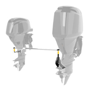 Alternative view of EZ-Steer Universal Kit 4" Aux Offset 29"-33" Steering System