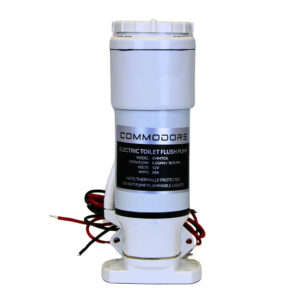 Alternative view of Commodore 12V Manual to Electric Toilet Conversion Kit