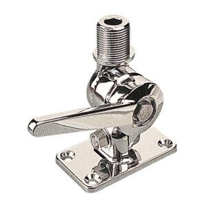 Alternative view of Sea-Dog Adjustable Antenna Base - Die Cast Zinc Chrome Plated