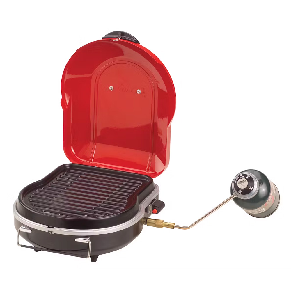 Coleman Fold N Go™+ Propane Grill - Red - Image 2