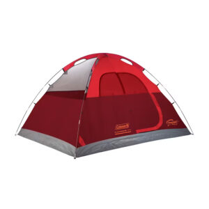 Alternative view of Coleman 4-Person Flatwoods II™ Lightweight Dome Camping Tent - Red