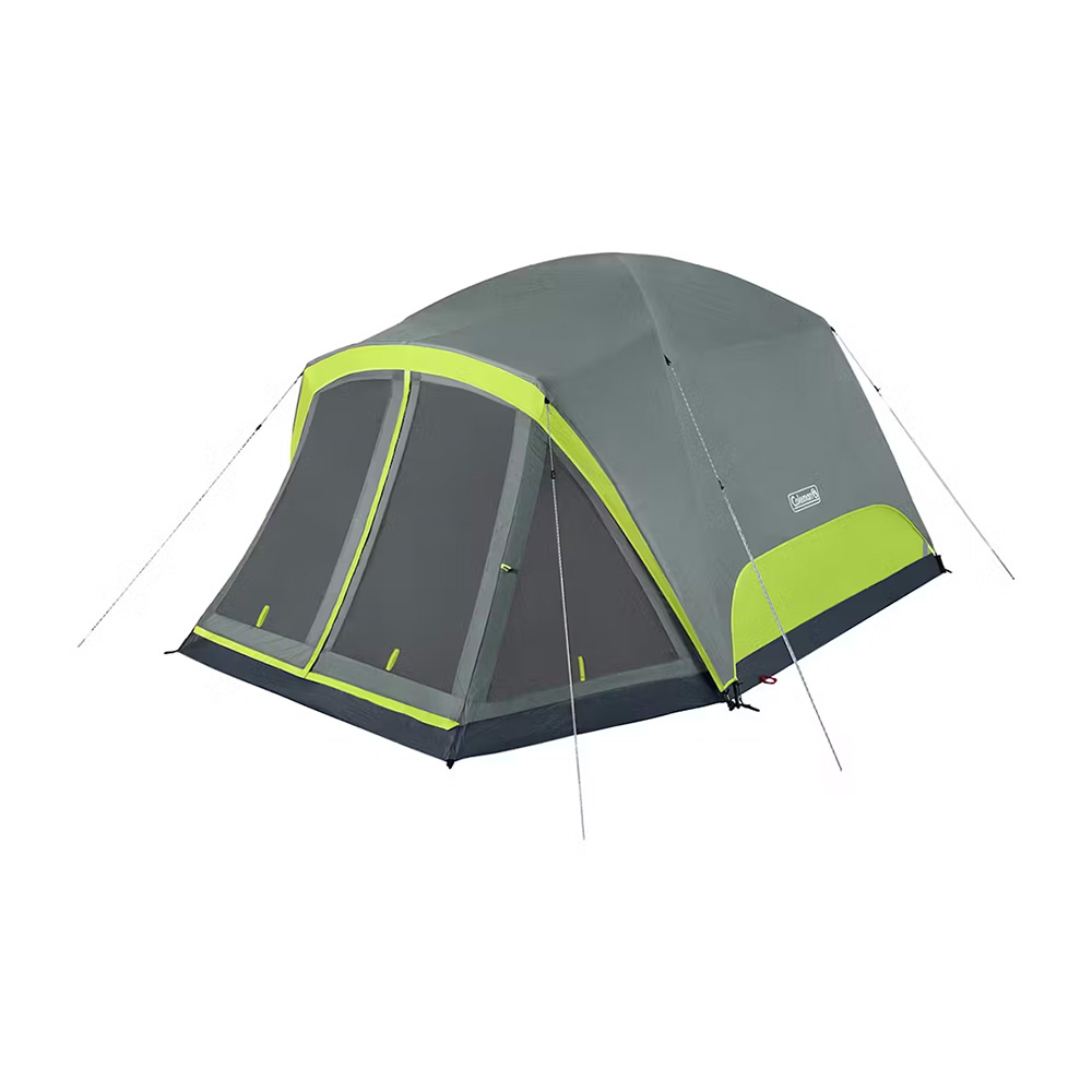 Coleman 6-Person Skydome™ Camping Tent w/Screen Room - Rock Grey - Image 2