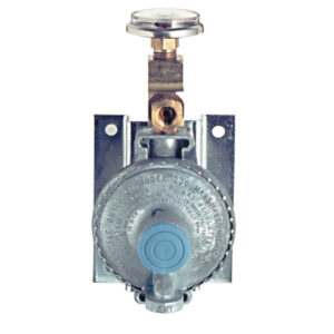 Alternative view of Trident Marine Single Stage Regulator w/300 PSI Pressure Gauge w/Wall Mount