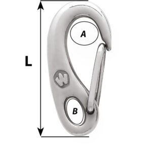 Alternative view of Wichard Snap Hook - Length 3-15/16"