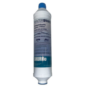 Shurflo by Pentair City Water Entry In-Line Filter w/Garden Hose Ends