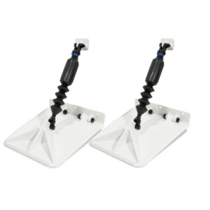 Smart Tabs SX Trim Tabs by Lectrotab 9.5” x 10” f/18'-20’ Boat w/150 - 240HP - White