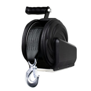 Powerwinch Select Series Winch 1,200lb, 8" Crank Arm - Carbon Black