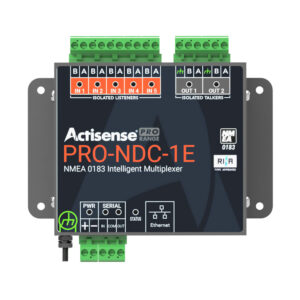 Actisense PRO NMEA 0183 Multiplexer - 5 Inputs & 2 ISO-Drive Outputs, Ethernet & Serial Connections