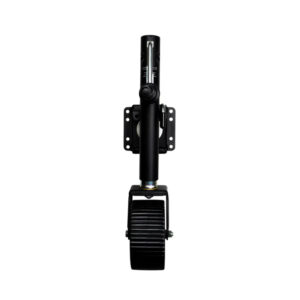 Powerwinch Select Series Jack - 1500lb, Bolt-On, Single Wheel Wide, Carbon Black