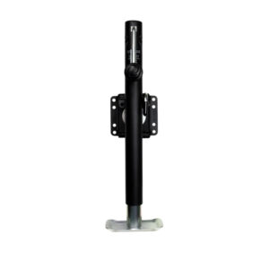 Powerwinch Select Series Jack - 2500lb, Weld-On, Flat Plate, Carbon Black