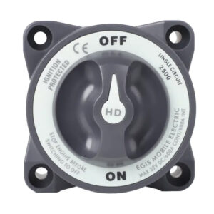 Egis Battery Switch - Heavy Duty-Series 600A - Off/On