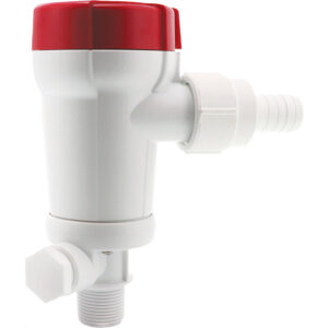 Rule 500 GPH Livewell Pump Straight Seacock Inlet