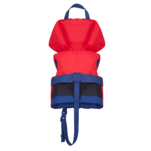 Alternative view of Mustang Lil' Legends Child Foam Vest - Red/Navy