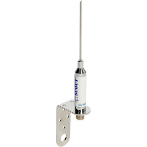 Alternative view of Scout 3' Stainless VHF Whip 3dB w/Bracket f/Sailboats - No Cable