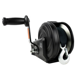 Alternative view of Powerwinch Select Series Winch 2,500lb, 2 Speed, 6" Crank Arm - Carbon Black