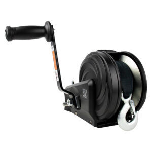 Alternative view of Powerwinch Select Series Winch 2,500lb, 2 Speed, 8" Crank Arm - Carbon Black