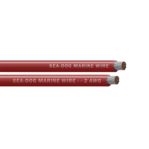 Sea-Dog 2 AWG Red Battery Cable - 25'