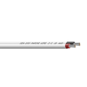 Sea-Dog 16/2 AWG Flat Duplex Wire - Red/Black - 250'