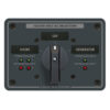 Blue Sea AC Rotary Switch Panel 65AMP - 2 Positions + OFF - 4 Pole