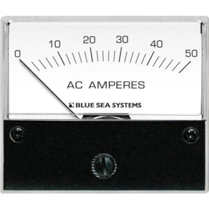 Blue Sea 9630 AC Analog Ammeter  0-50 Amperes AC
