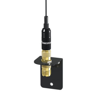 Alternative view of Shakespeare VHF 15in 5216 SS Black Whip Antenna - Bracket Included