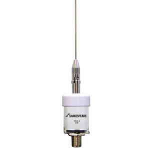 Alternative view of Shakespeare VHF 36in 5242-A SS Whip Low Profile End-Fed Antenna - No Cable