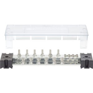 Blue Sea PowerBar 1000 - 12 5/16" Terminal Studs w/Cover