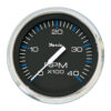 Faria Chesapeake Black 4" Tachometer - 4000 RPM (Diesel)