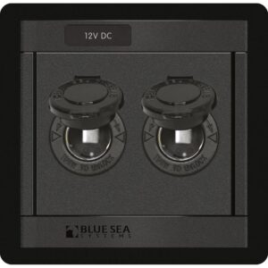 Blue Sea 1472 DC 12V Socket Panel