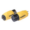 Marinco Straight Adapter - 15A Male Straight Blade to 50A 125/250V Female Locking