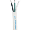 Ancor White Triplex Cable - 6/3 AWG - Flat - 50'