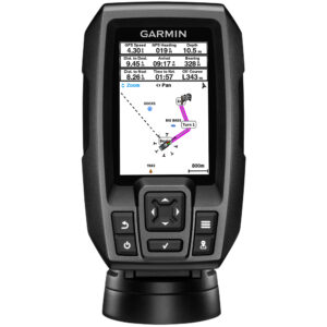 Garmin STRIKER™ 4 Fishfinder Worldwide Version w/77/200kHz - 4-Pin Transducer w/Transom & Trolling Motor Mounts