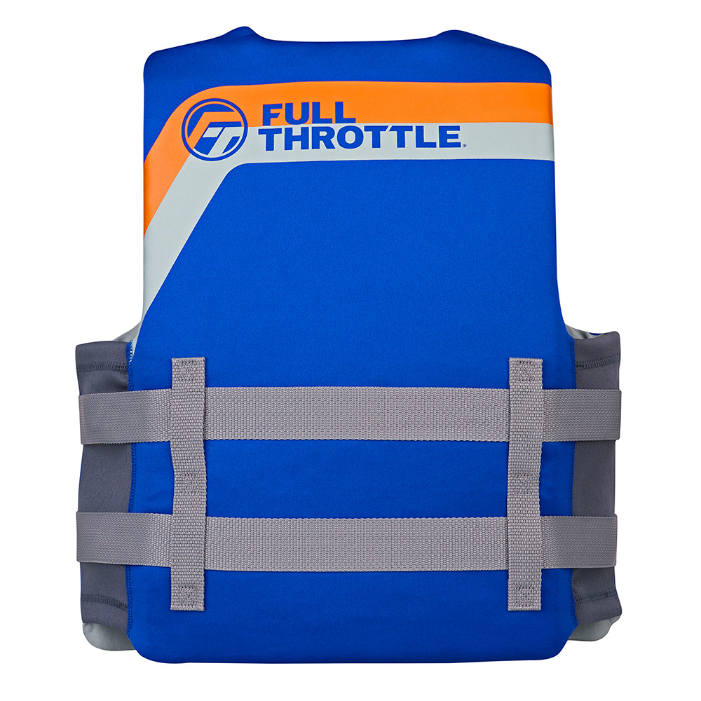 Full Throttle Adult Rapid-Dry Life Jacket - S/M - Blue - Image 2